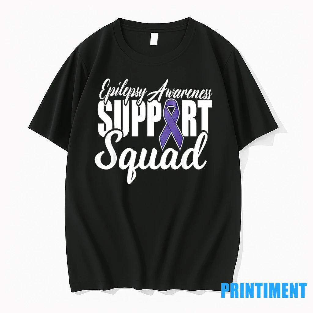 Support Squad Epilepsy Awareness Tshirts Sweater