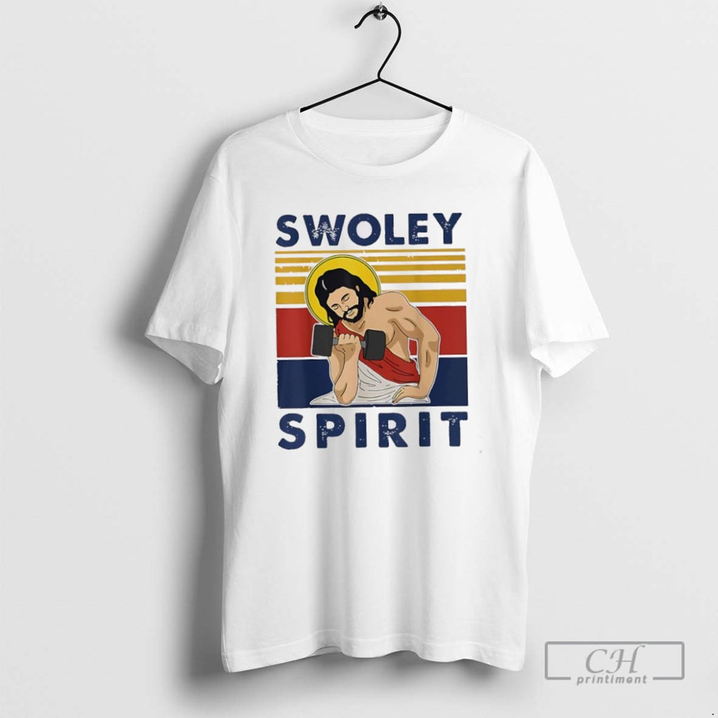 Swoley Spirit Weightlifting Jesus Vintage T Shirts