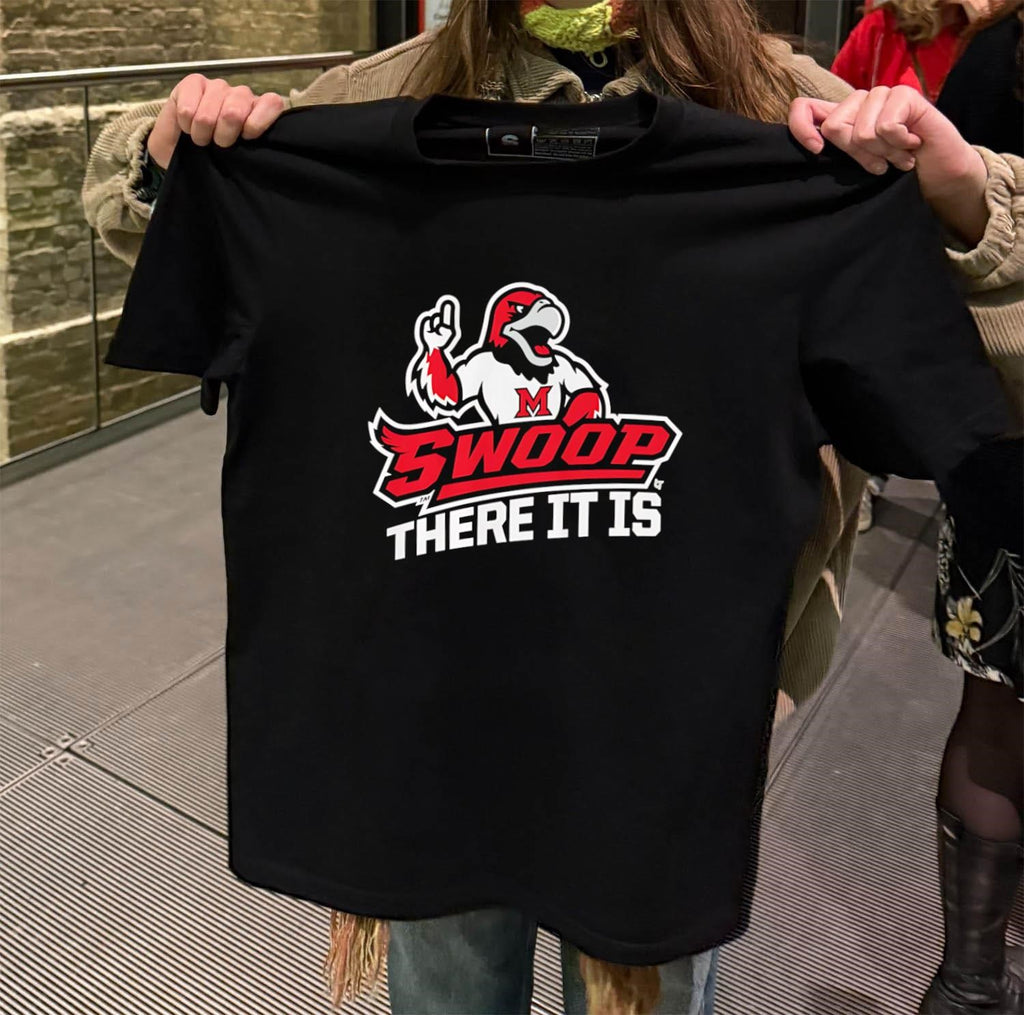 Swoop There It Is Miami Redhawks Mascot shirt