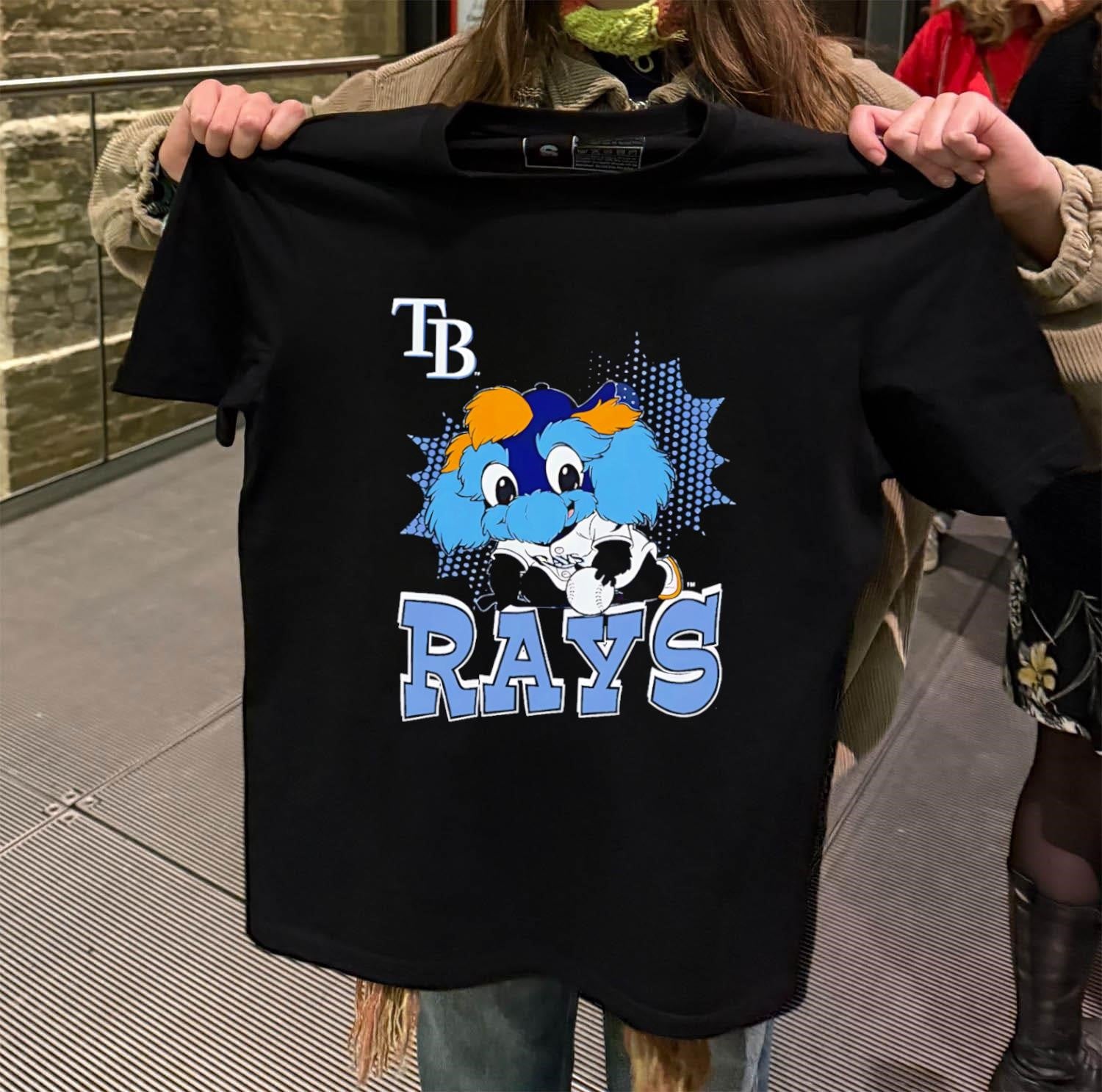 TB Rays Raymond Mascot Baseball shirt