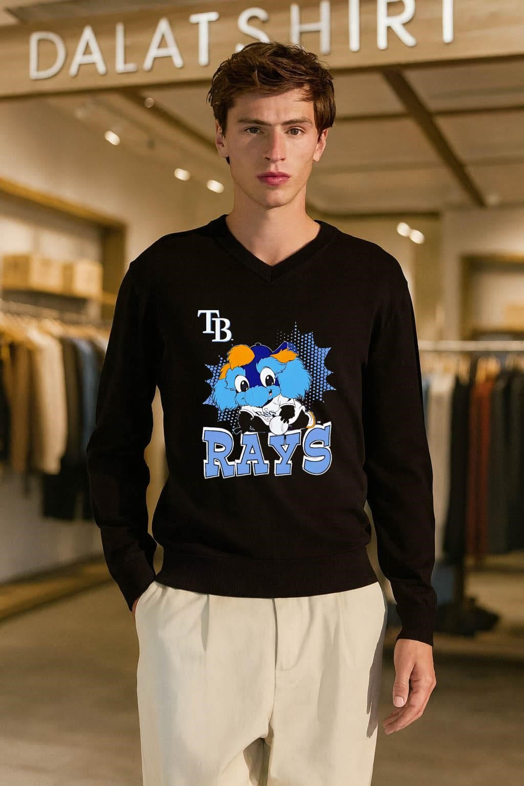 TB Rays Raymond Mascot Baseball shirt