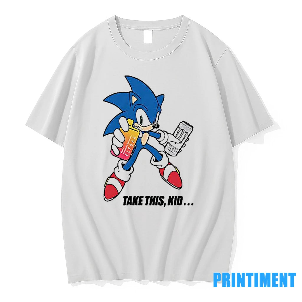 Take This Kid Hedgehog Vape Tshirts Sweater