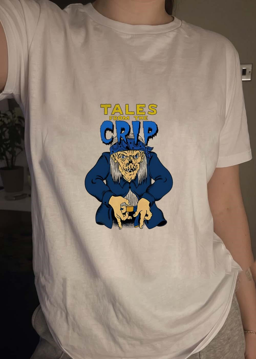 Tales From The Crip Crypt Keeper Gang Bandana shirt