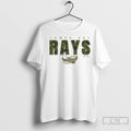 Tampa Bay Rays Camo Mlb Postseason 2025 T Shirts