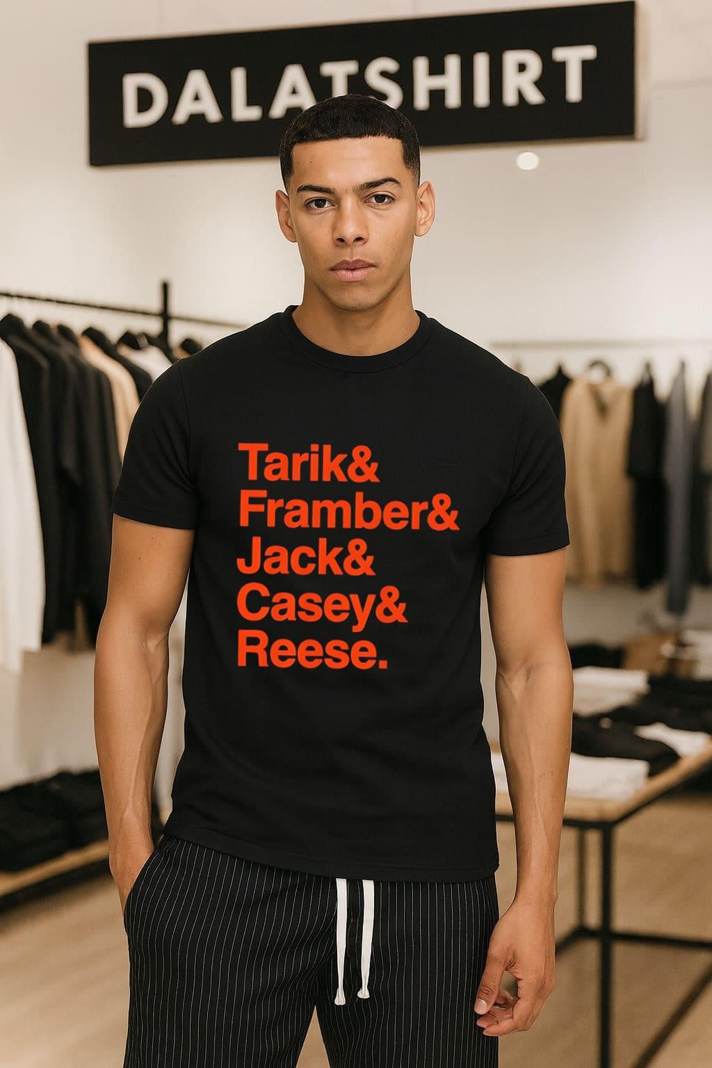 Tarik & Framber & Jack & Casey & Reese Houston Baseball Names shirt