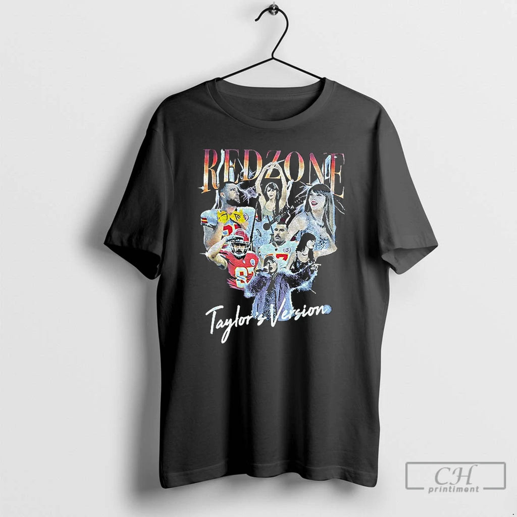 Taylor Kansas City Chiefs Travis Kelce Red Zone Taylors Version T Shirts