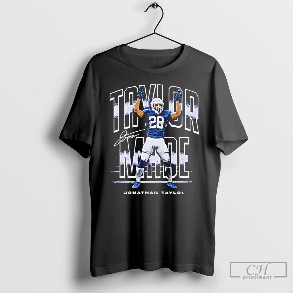 Taylor Made Jonathan Taylor Indianapolis Colts Signature T Shirts