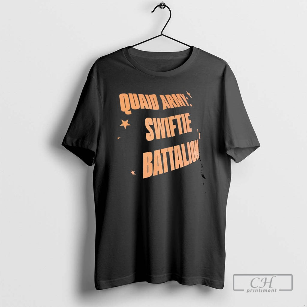 Taylor Quaid Army Swiftie Battalion T Shirts