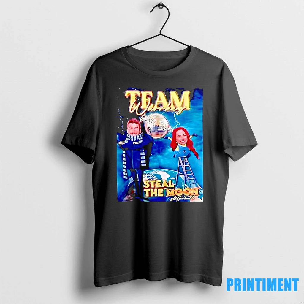 Team Jarrkey Steal The Moon Glitterball Tshirts Sweater