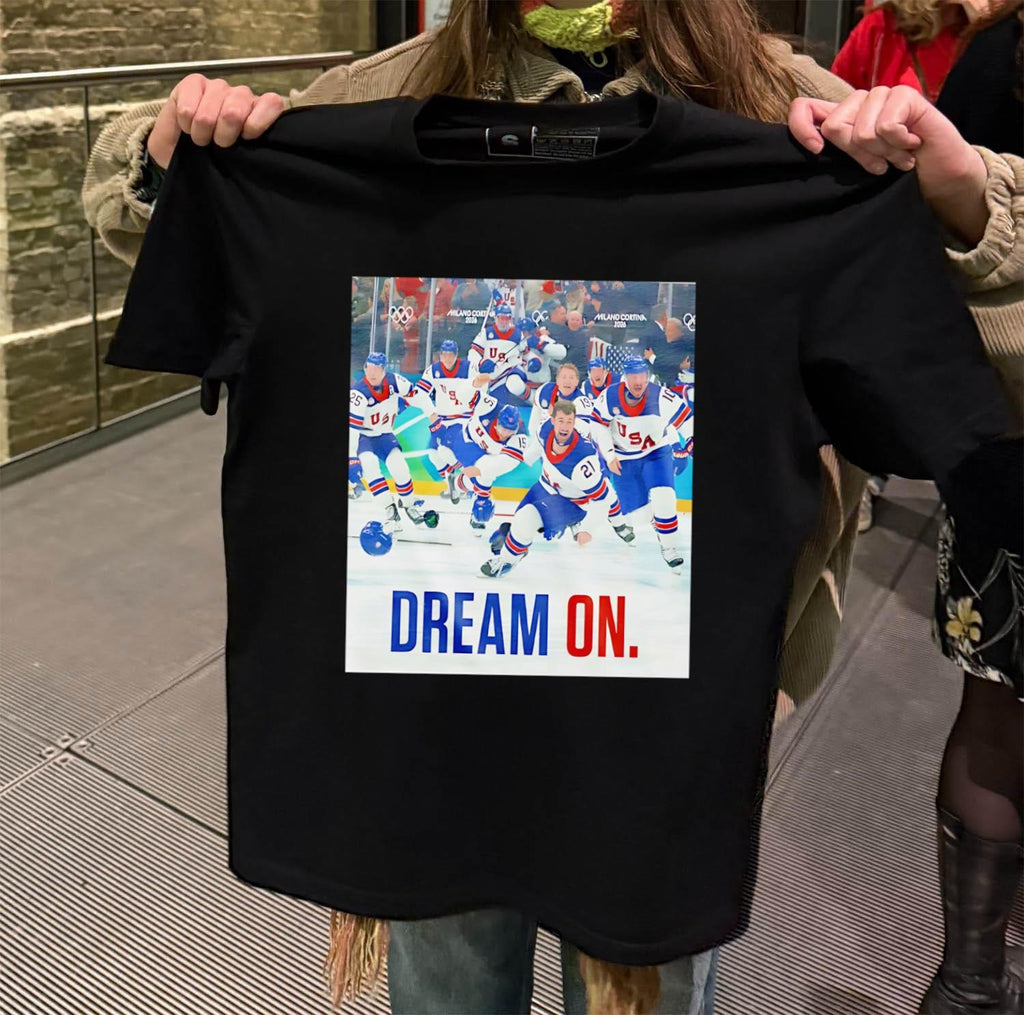Team USA Hockey Milano Cortina 2026 Dream On shirt