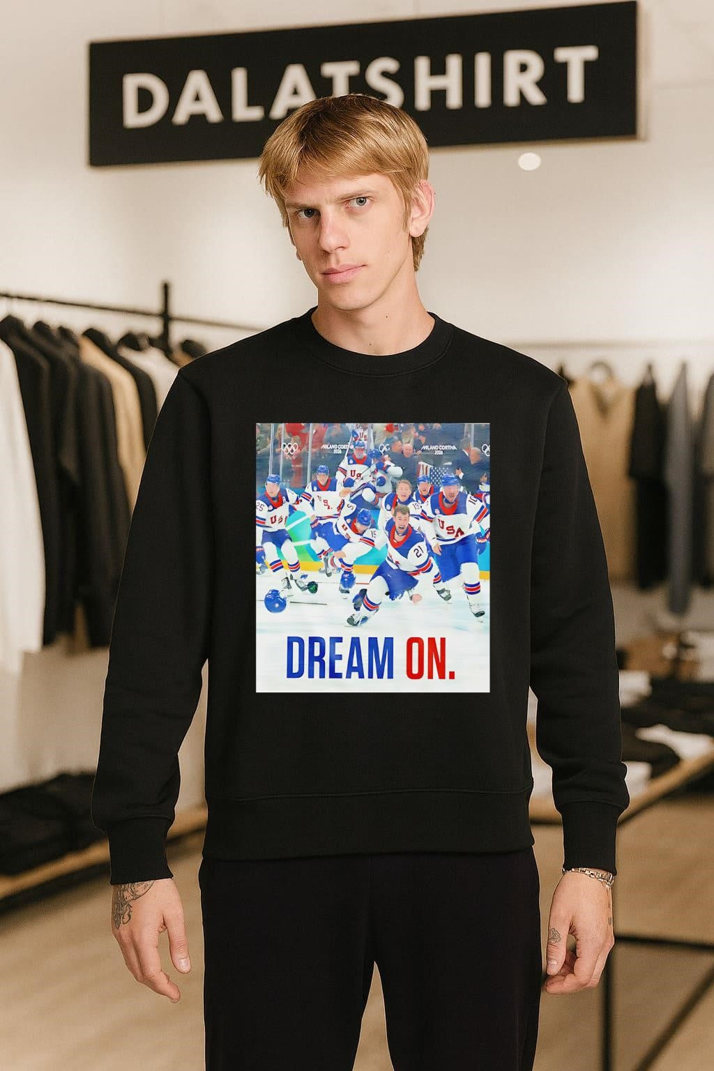 Team USA Hockey Milano Cortina 2026 Dream On shirt