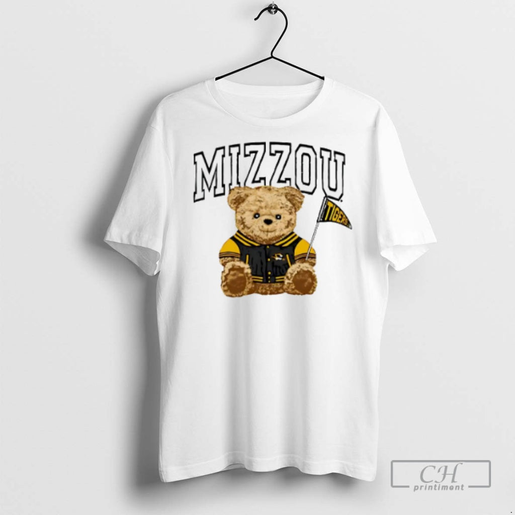 Teddy Bear Mizzou Tigers Cartoon T Shirts