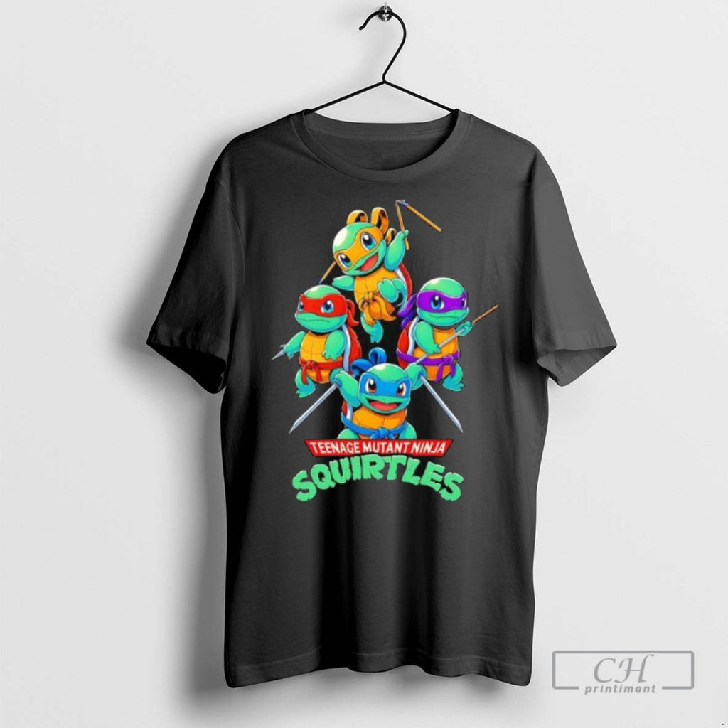 Teenage Mutant Ninja Squirtles Turtles T Shirts