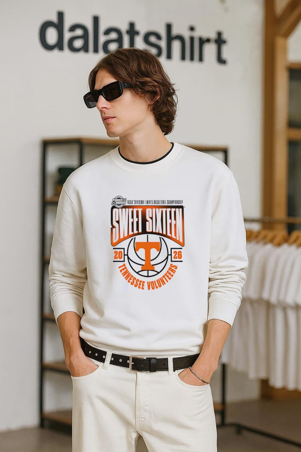 Tennessee Volunteers 2026 NCAA Men’s Basketball Tournament March Madness Sweet 16 shirt