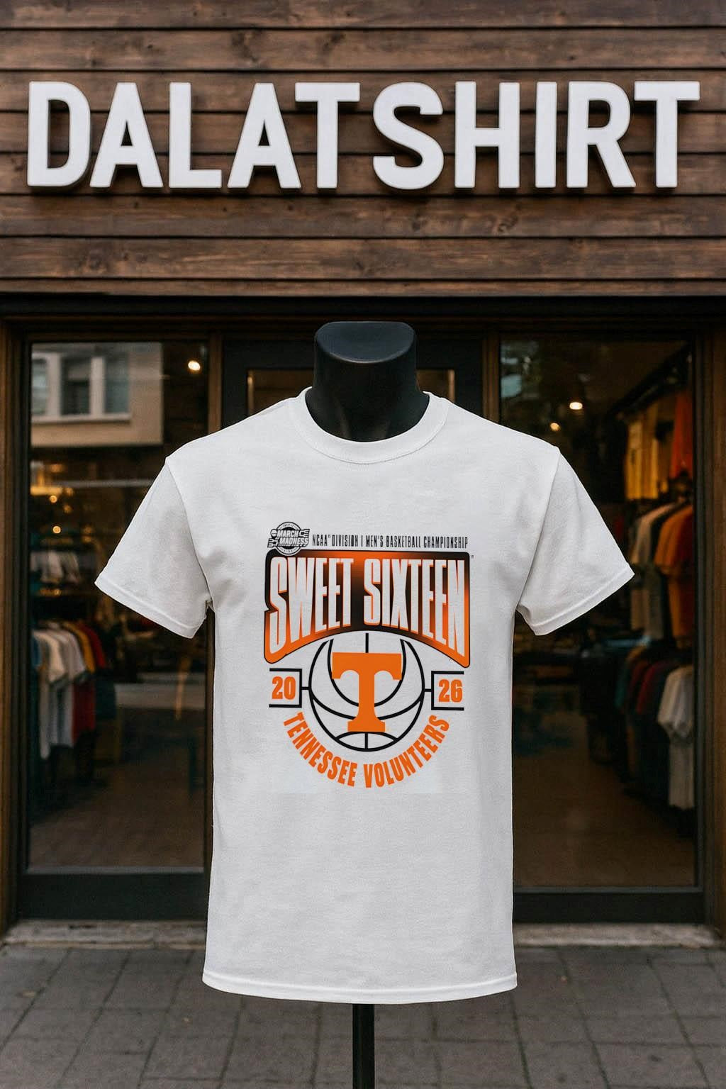 Tennessee Volunteers 2026 NCAA Men’s Basketball Tournament March Madness Sweet 16 shirt