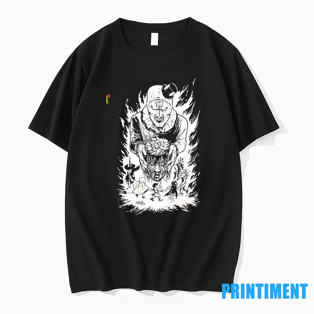 Terrifier Art The Clown Candy Head Tshirts Sweater