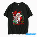 Terrifier Art The Clown Damien Leones Santa Halloween Tshirts Sweater