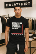 Testicular Injuries In Women’s Sports 1900 to 2025 shirt