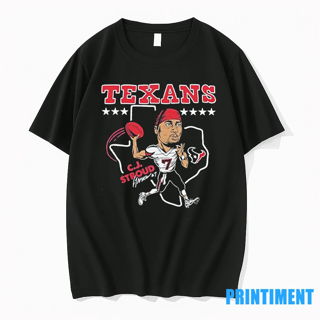 Texans Cj Stroud Signature Tshirts Sweater