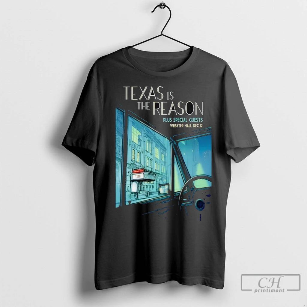 Texas Is The Reason At Webster Hall On Dec 12 2025 T Shirts