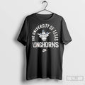 Texas Longhorns The University Logo T Shirts