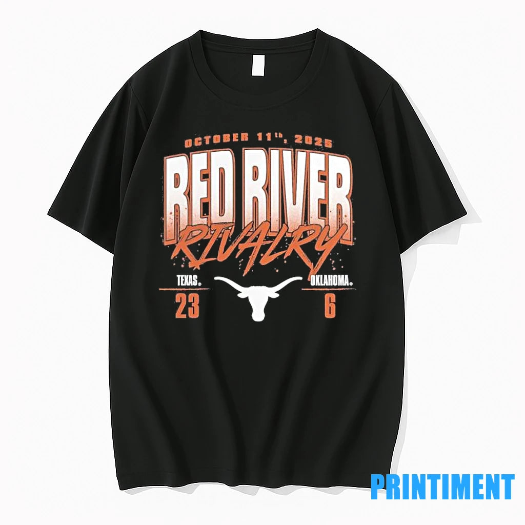 Texas Longhorns Vs Oklahoma Sooners 2025 Score Tshirts Sweater