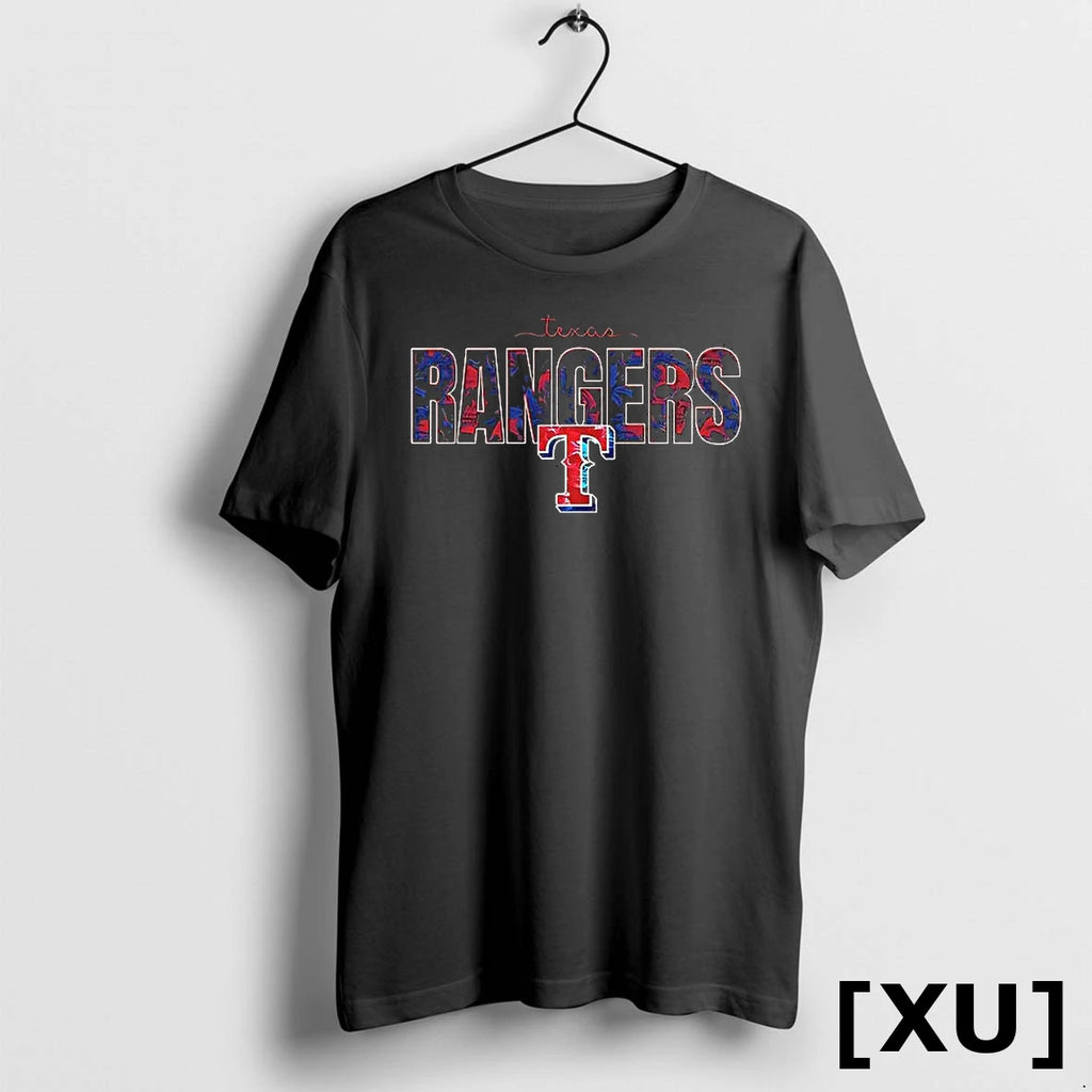 Texas Rangers Skulls Floral Graphic Baseball Tshirts Sweater