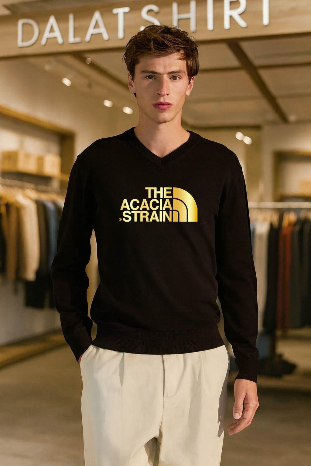 The Acacia Strain Gold Logo shirt