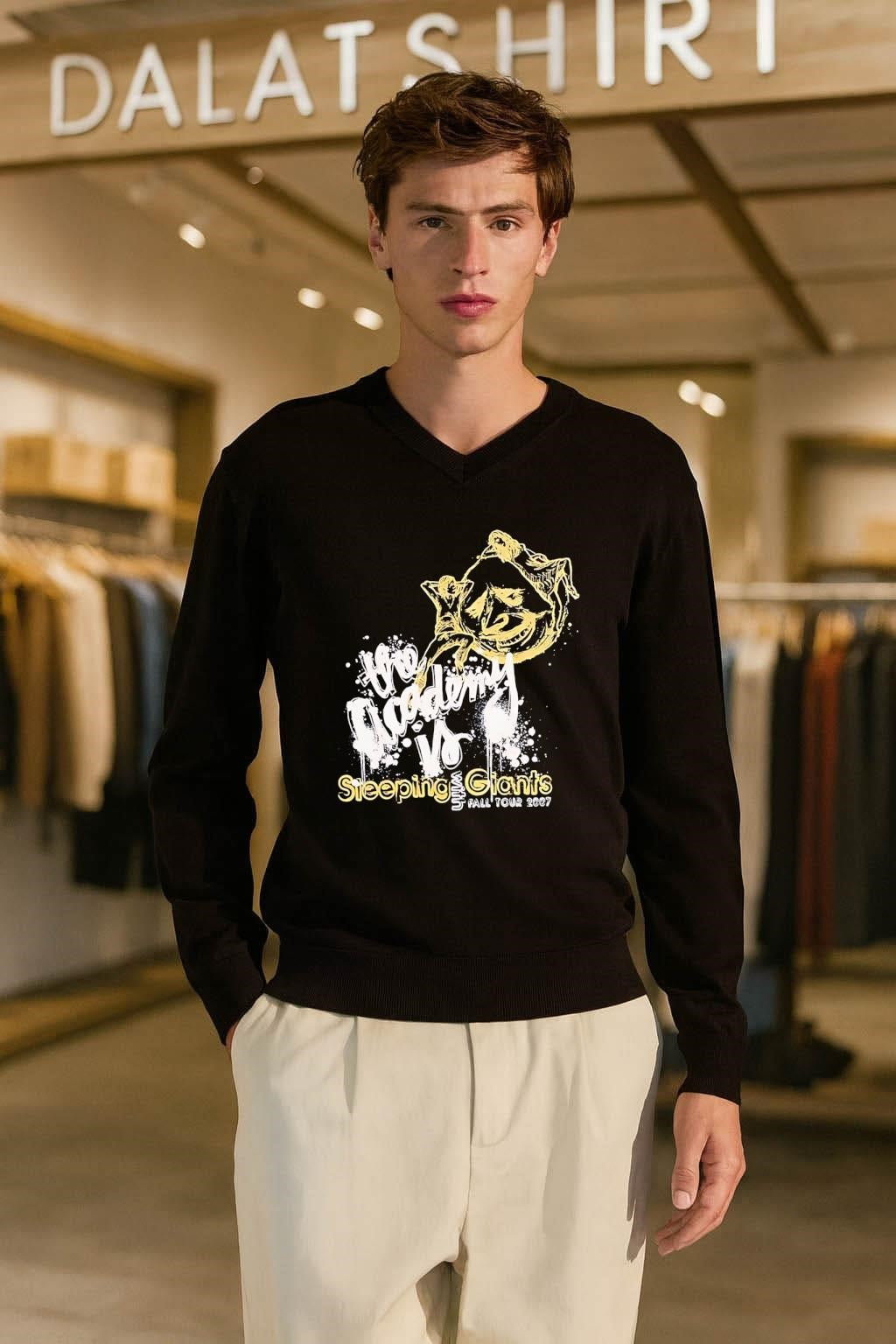 The Academy Is Sleeping With Giants Fall Tour 2007 shirt