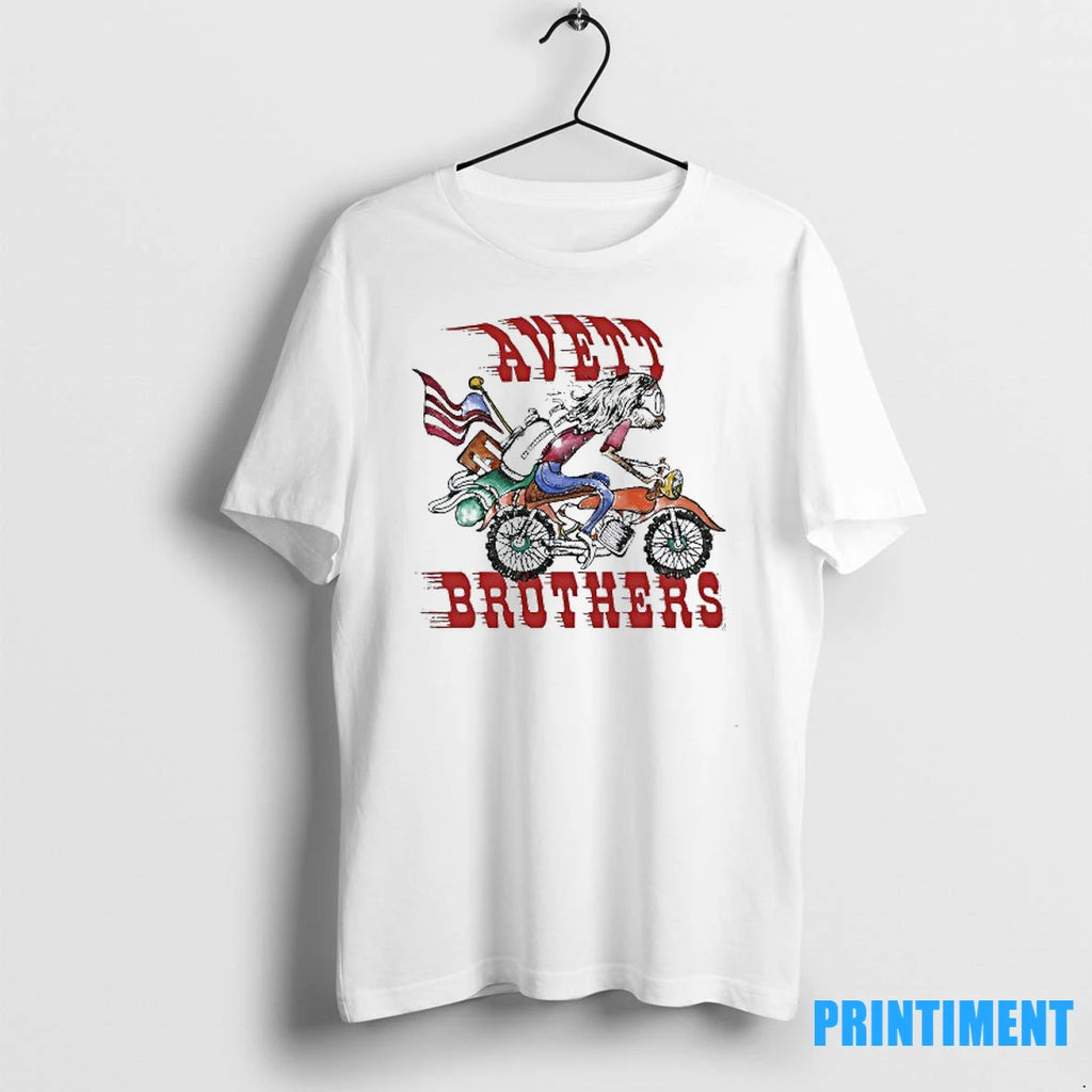 The Avett Brothers Biker American Flag Tshirts Sweater