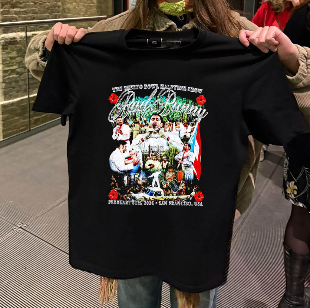 The Benito Bowl Halftime Show Bad Bunny San Francisco 2026 Concert shirt