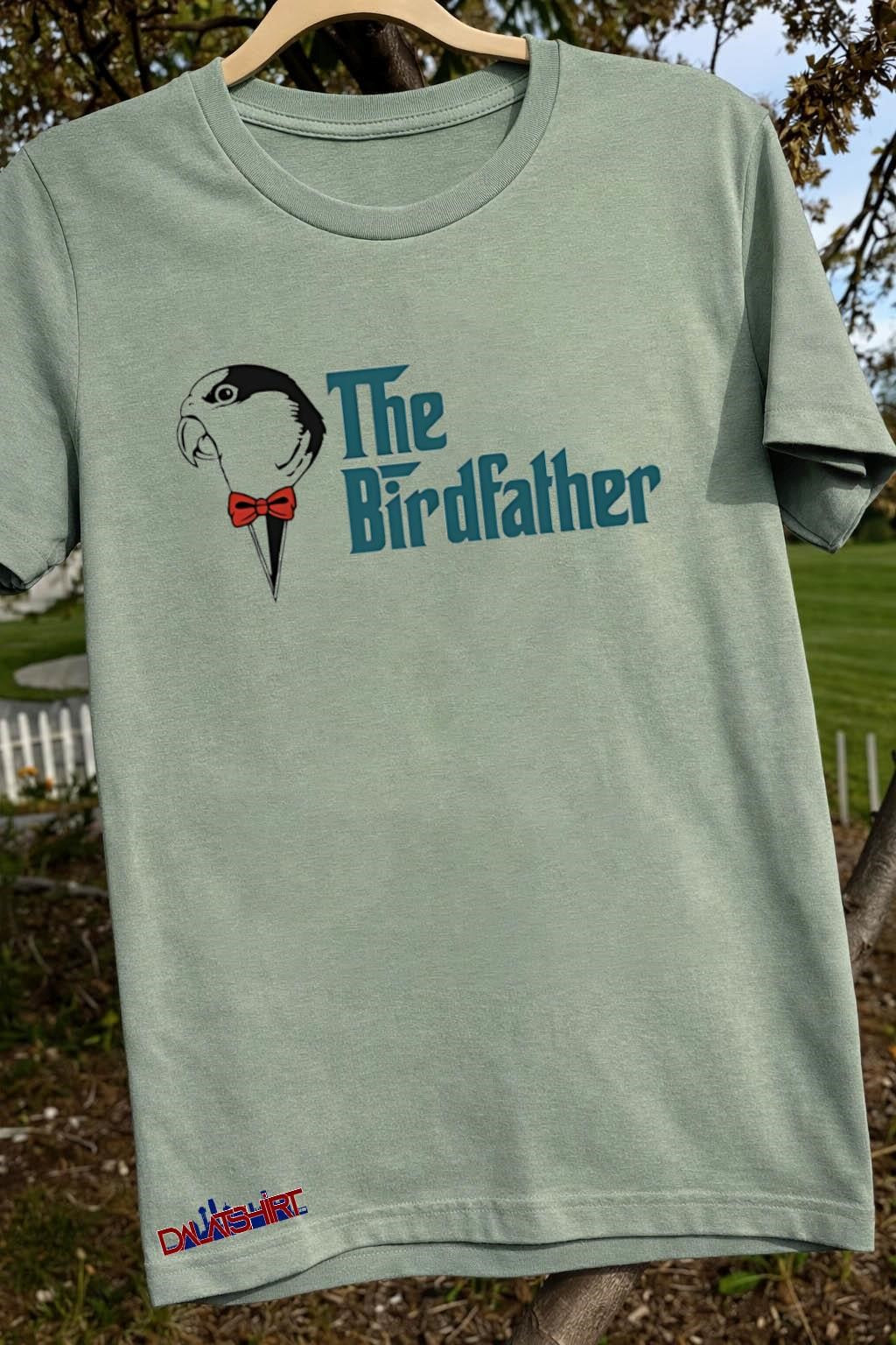 The Birdfather Parrot Bow Tie Mafia shirt