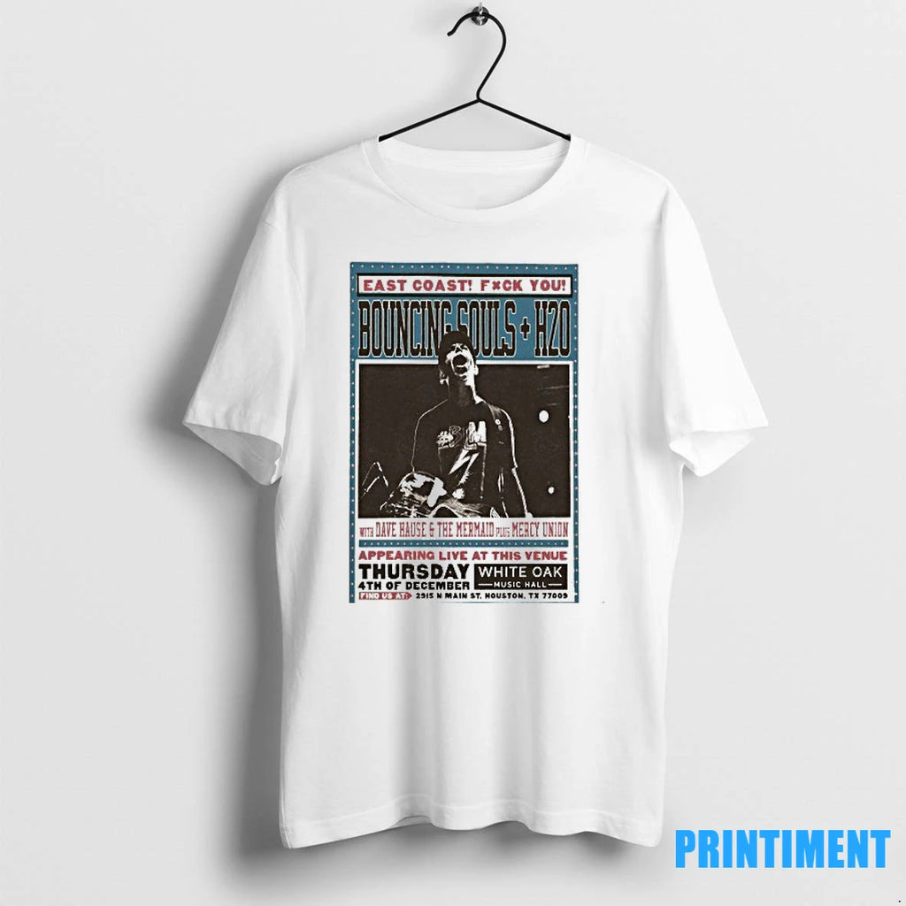 The Bouncing Souls White Oak Music Hall In Houston Tx December 4 2025 Tshirts Sweater