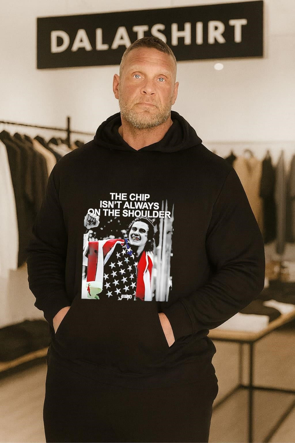 The Chip Isn’t Always On The Shoulder Athlete shirt