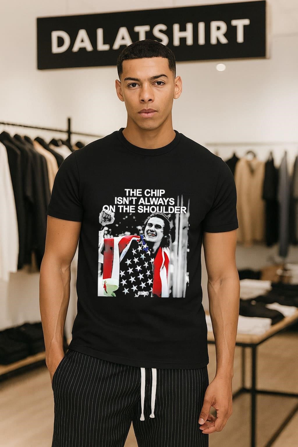 The Chip Isn’t Always On The Shoulder Athlete shirt