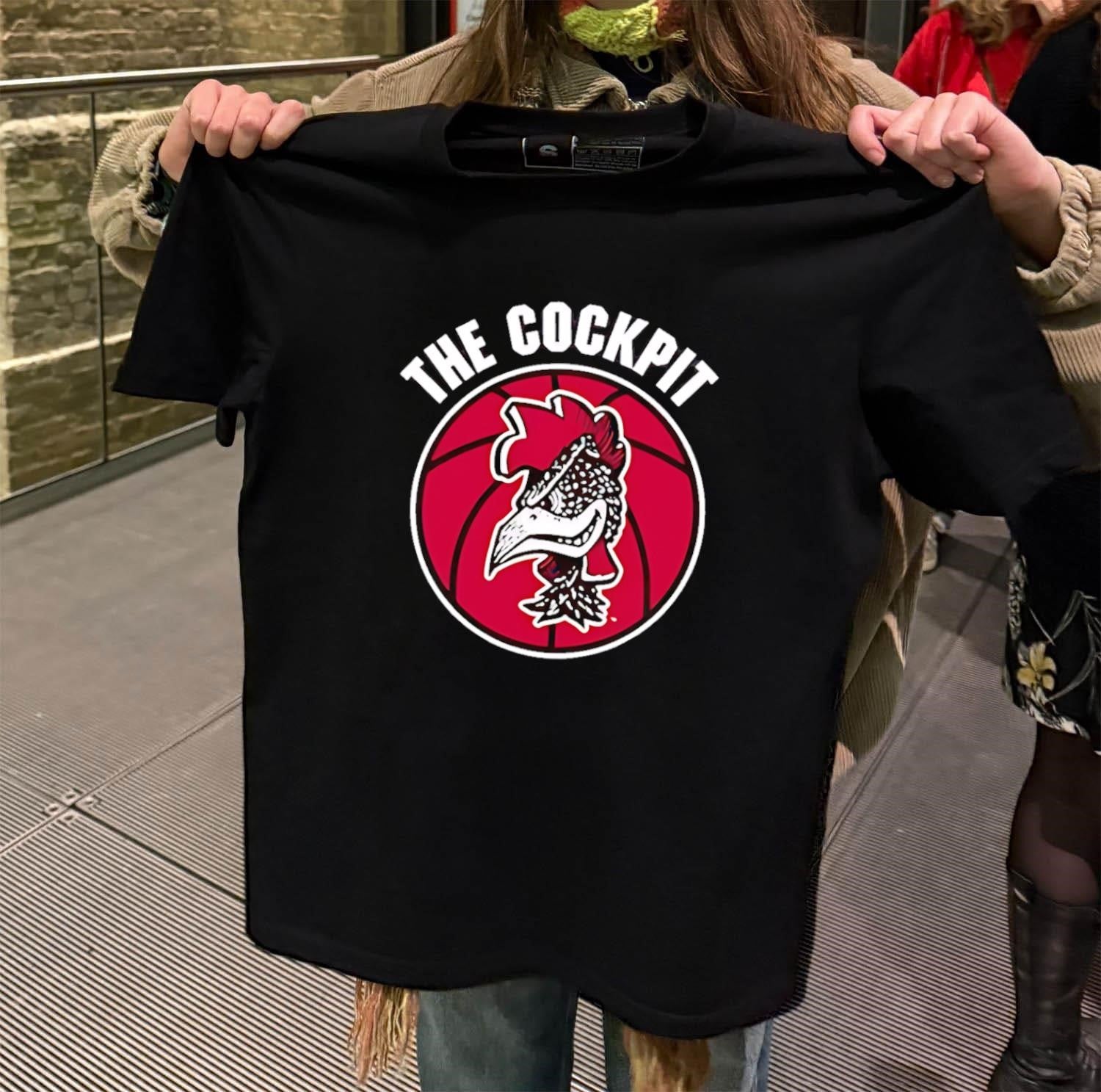 The Cockpit Basketball South Carolina Gamecocks Mascot Logo shirt