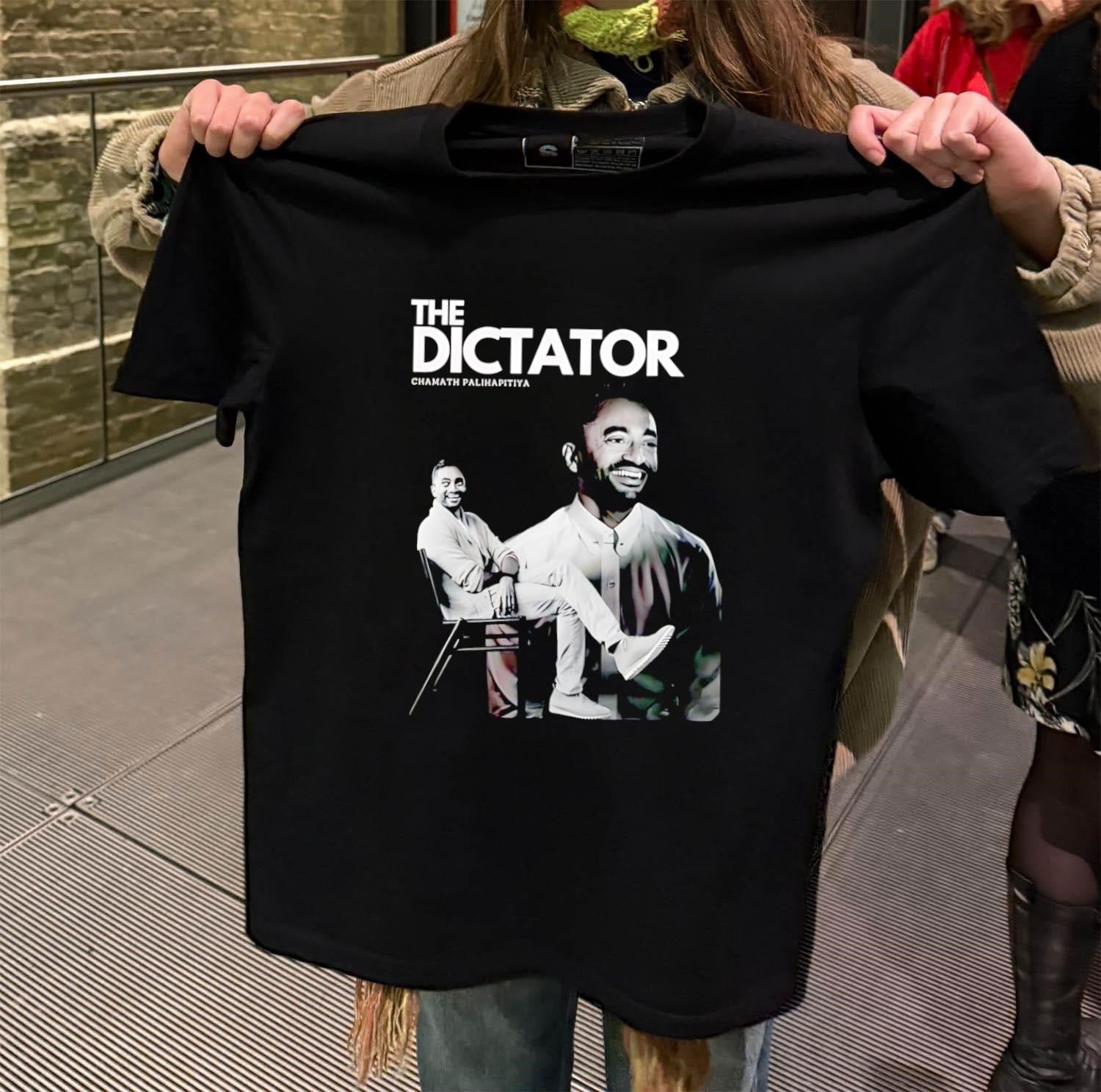 The Dictator Chamath Palihapitiya The All-In Podcast Portrait shirt