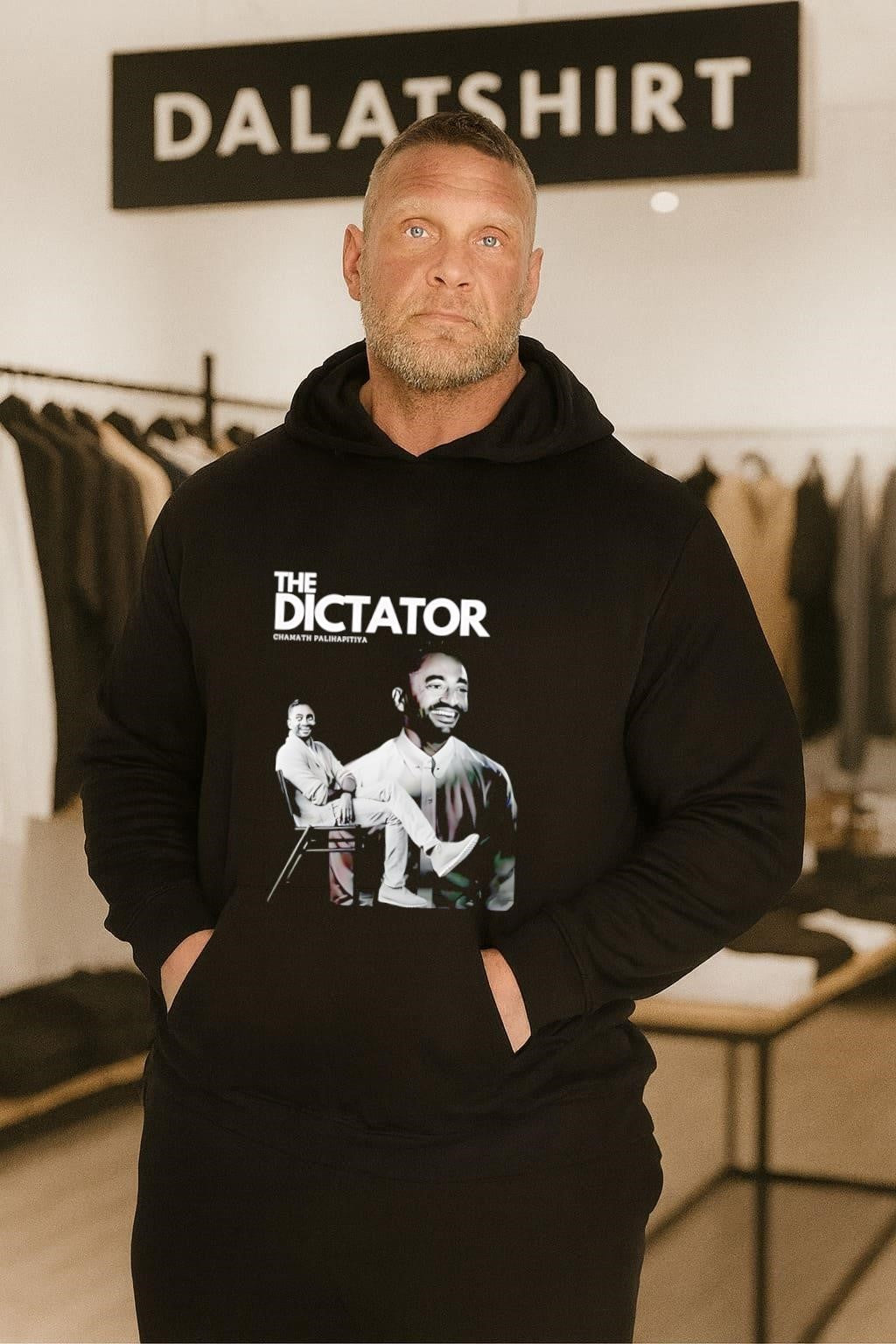 The Dictator Chamath Palihapitiya The All-In Podcast Portrait shirt