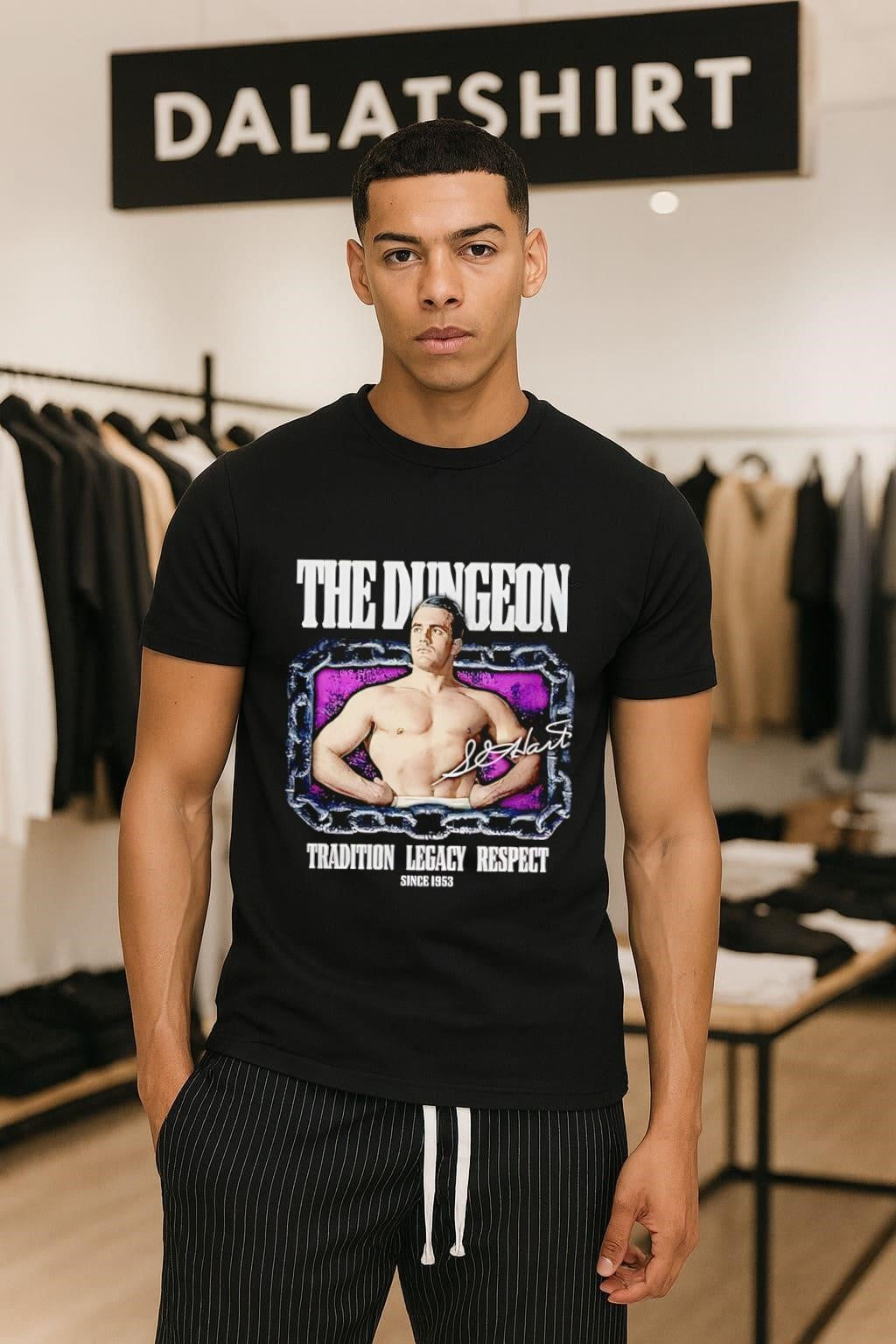 The Dungeon Stu Hart Tradition Legacy Respect Since 1953 shirt