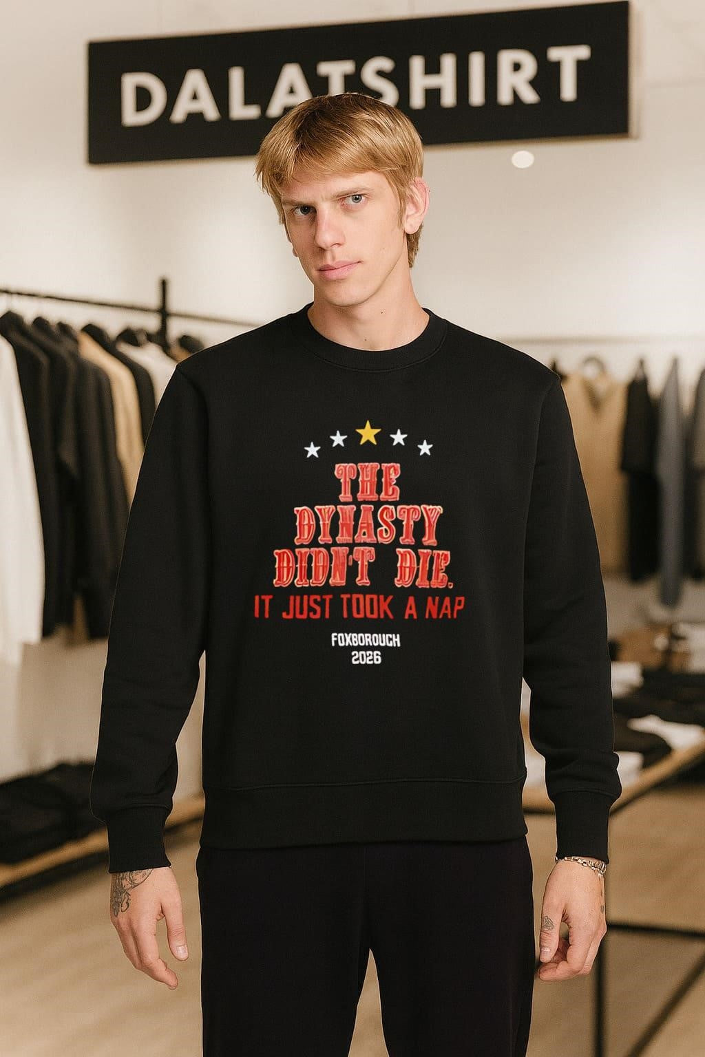 The Dynasty Didn’t Die It Just Took A Nap Foxborough 2026 shirt