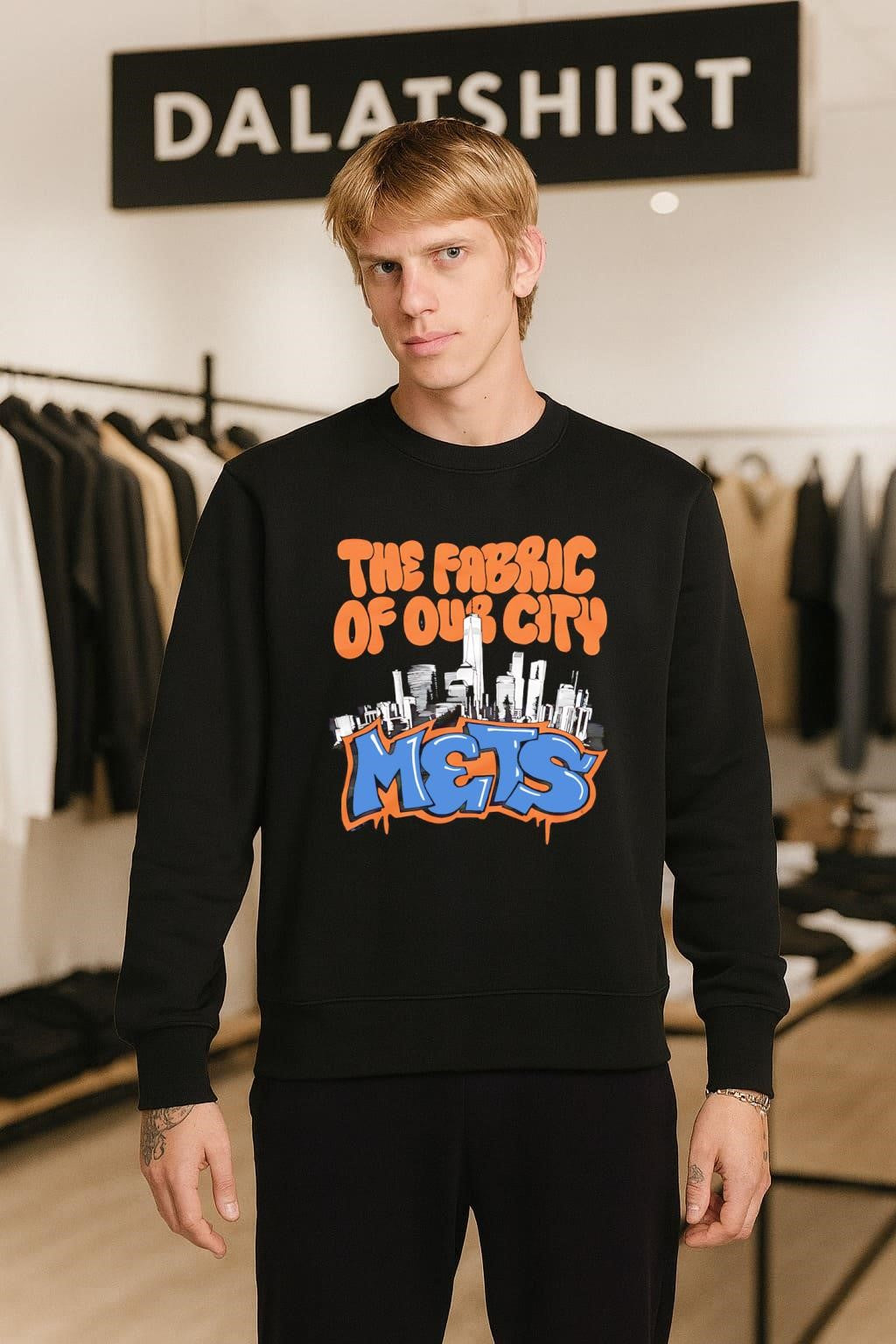 The Fabric Of Our City Mets New York Skyline shirt