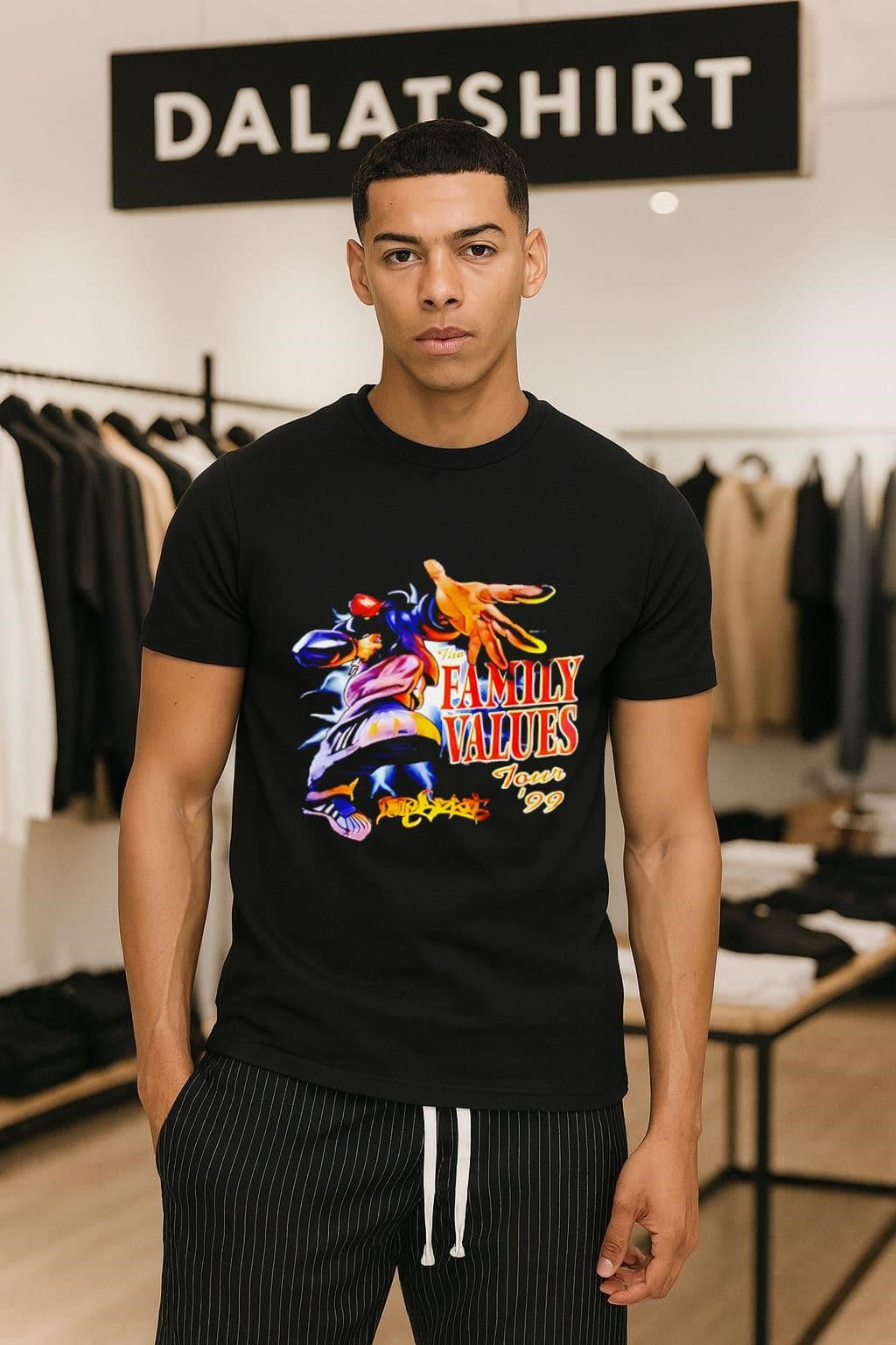 The Family Values Tour 99 Limp Bizkit shirt