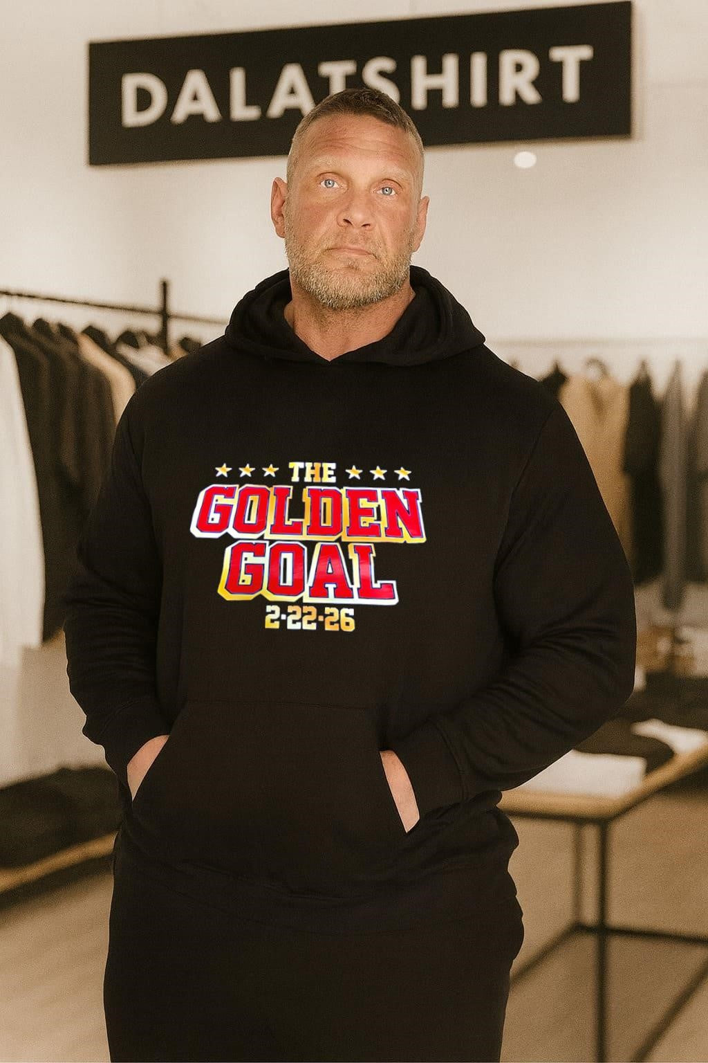 The Golden Goal Stars 2-22-26 Commemorative Sports shirt