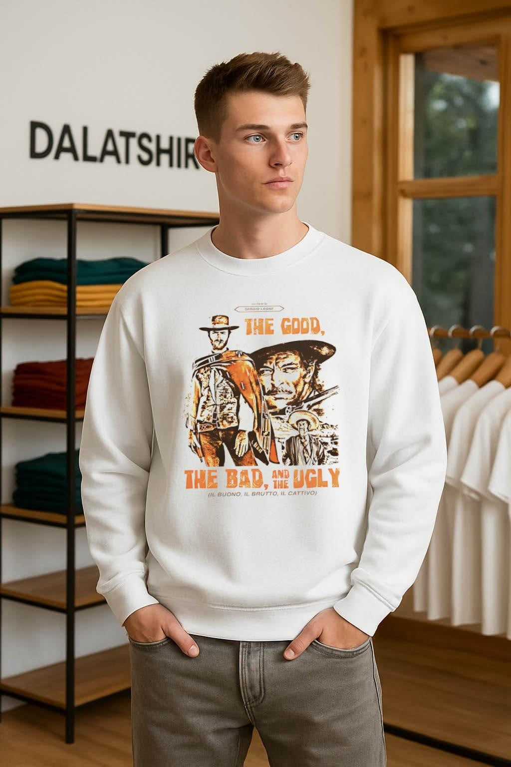 The Good The Bad And The Ugly Sergio Leone Movie shirt