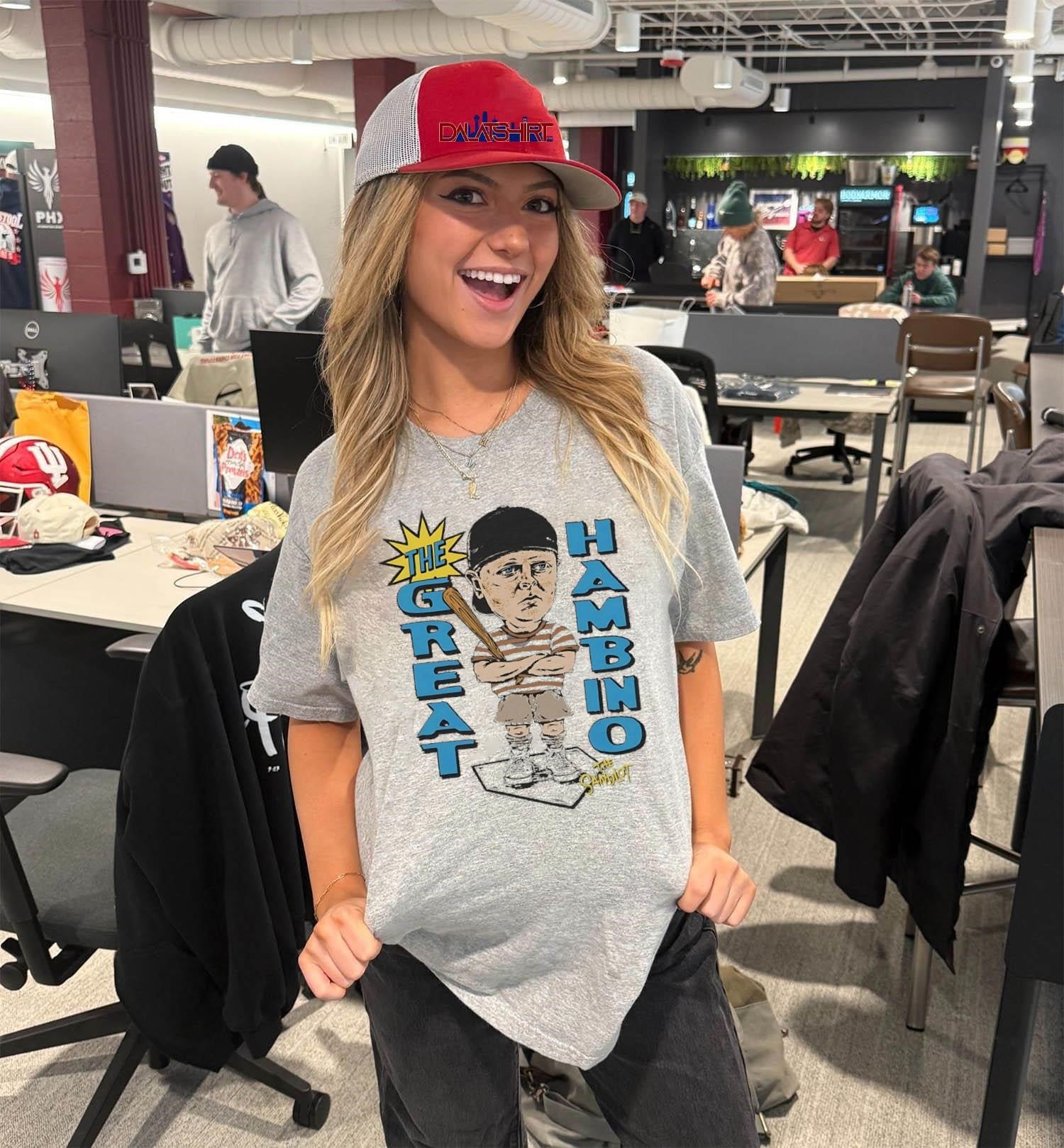The Great Hambino the Sandlot Character Graphic shirt