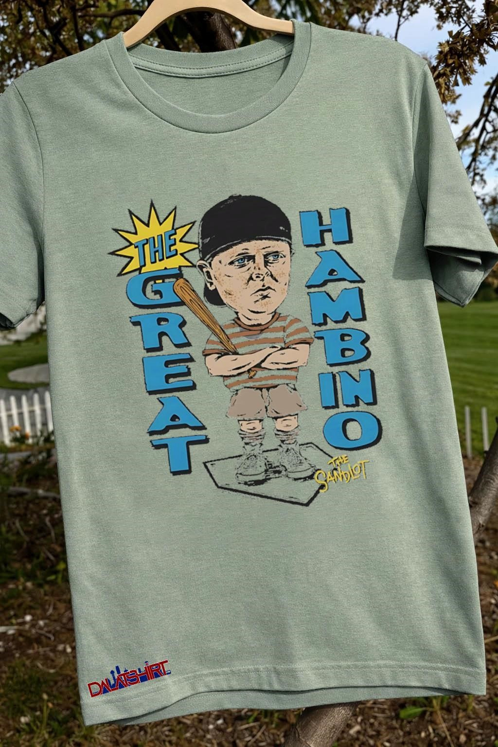 The Great Hambino the Sandlot Character Graphic shirt