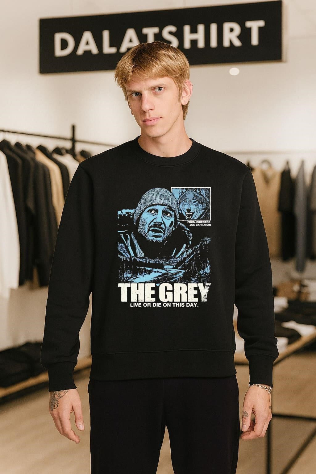 The Grey Live Or Die On This Day Joe Carnahan Wolf shirt