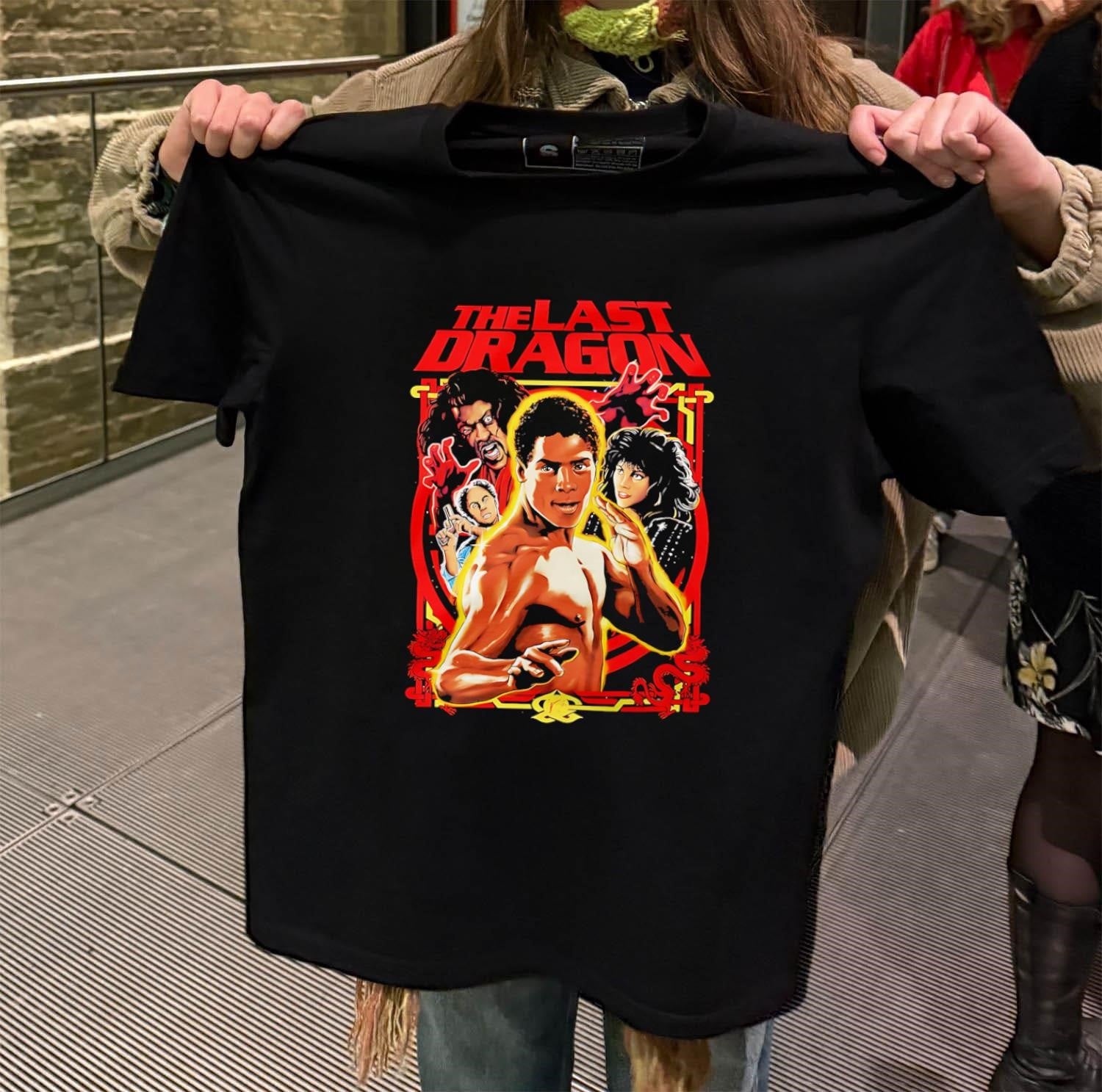 The Last Dragon Martial Arts Movie Poster Leroy Green shirt