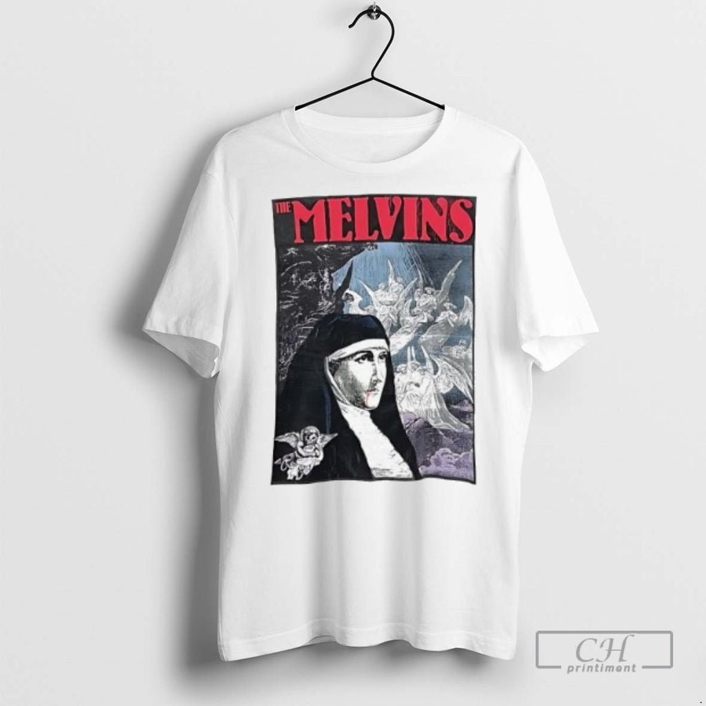 The Melvins The Nun Graphic Vintage T Shirts