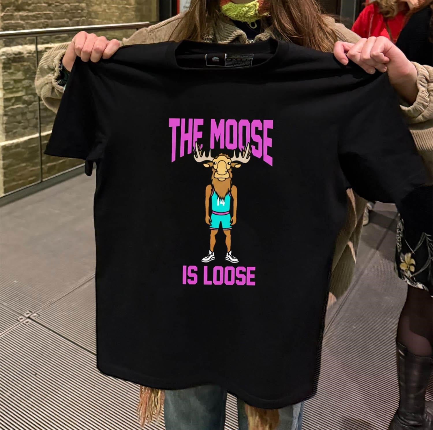 The Moose 14 Basketball Jersey The Moose Is Loose shirt